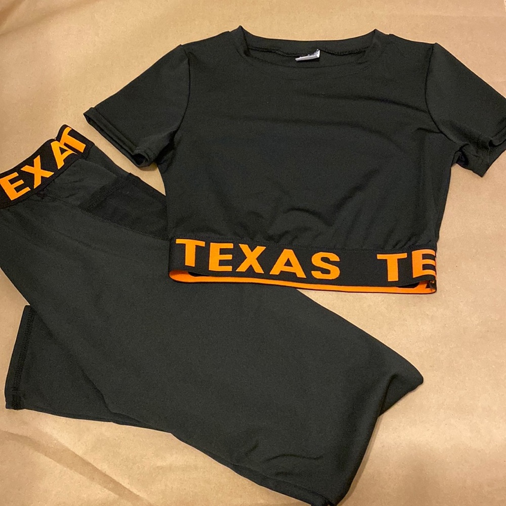 Women’s Texas Two Piece Athletic Set